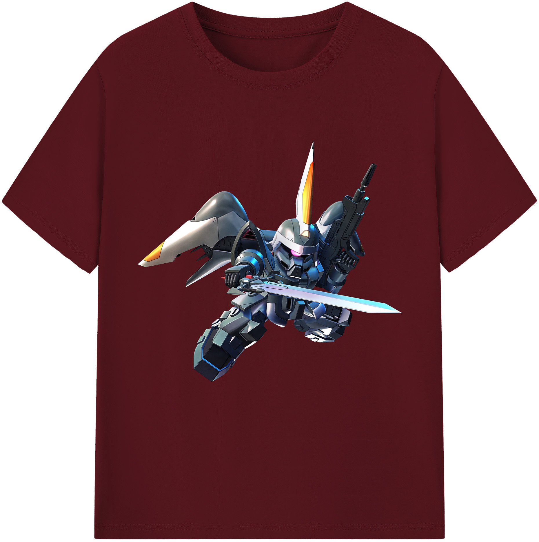 （画像用） 機動戦士ガンダム Mobile Suit Gundam 綿100％半袖Tシャツ（フロントプリント）